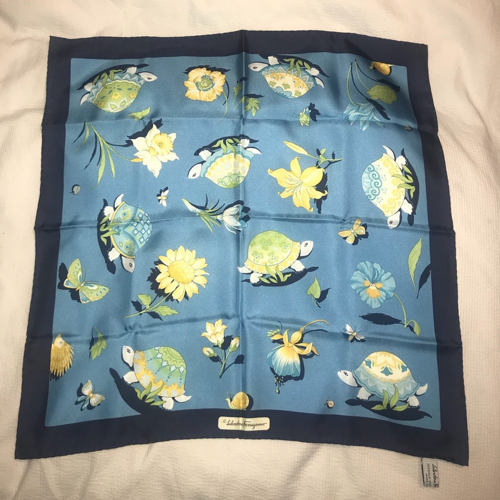 Salvatore Ferragamo Silk Scarf